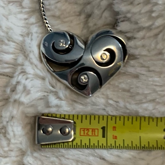 Brighton Adjustable Heart Necklace. NWOT - Picture 9 of 10
